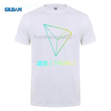 Mens and women Tron T Shirt trx to the moon hodl - Crypto gear and stuff