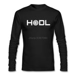 Litecoin T Shirt Atmosphere Mens T Shirts Fashion 2018 O-neck Cotton Long Sleeve - Crypto gear and stuff