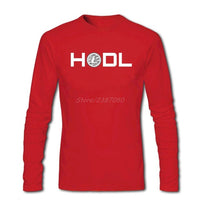 Litecoin T Shirt Atmosphere Mens T Shirts Fashion 2018 O-neck Cotton Long Sleeve - Crypto gear and stuff