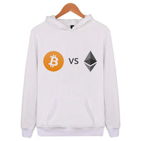 VS Bitcoin Hoodies Sweatshirt 2018 Autumn Winter Men's Long Sleeve Pullovers Funny 3d Print Tracksuit Plus Size Dropship X4174 - Crypto gear and stuff